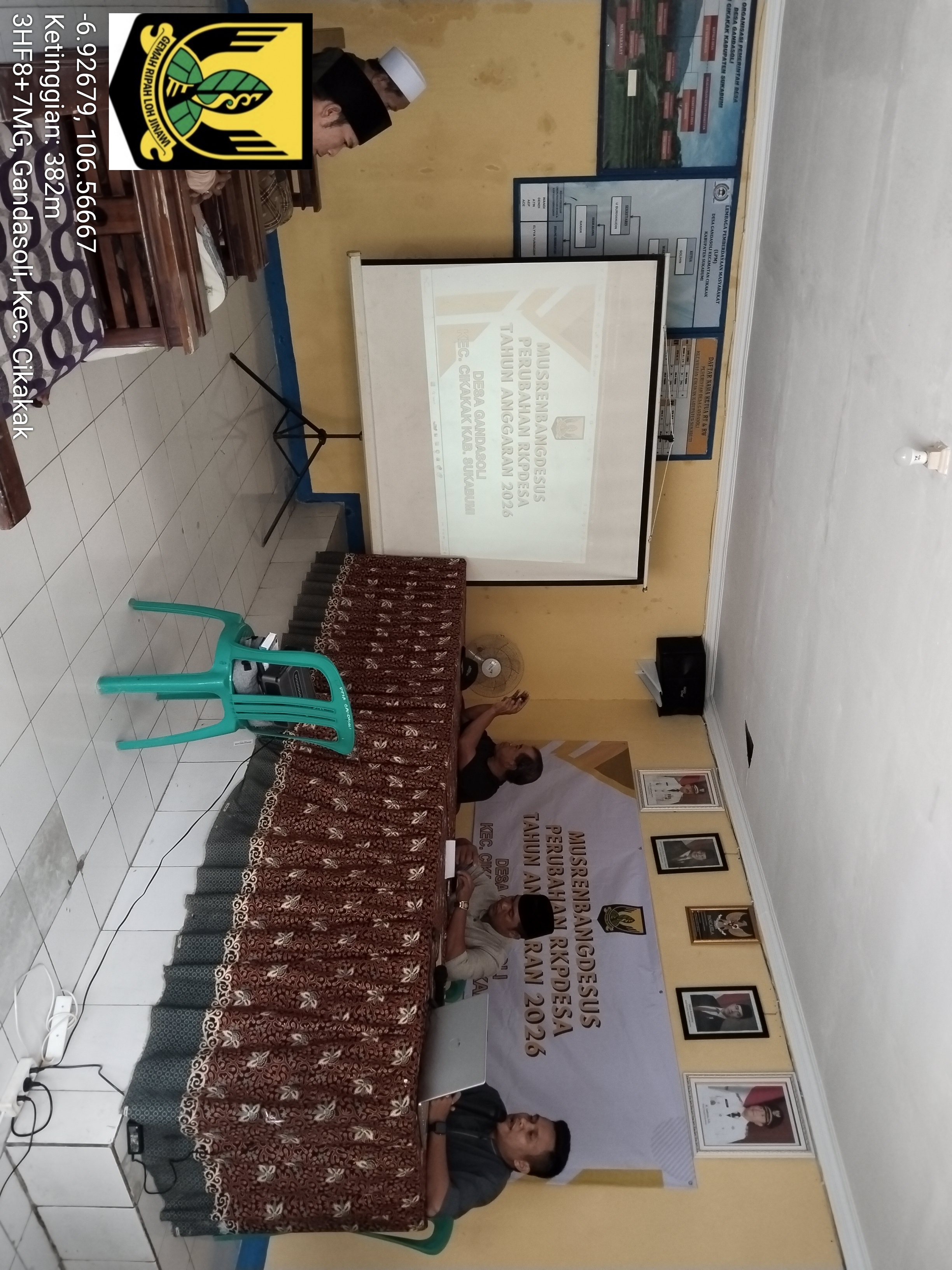 Kegiatan Musyawarah Perencanaan Pembangunan Desa Khusus untuk Perubahan RKPDESA TA 2026