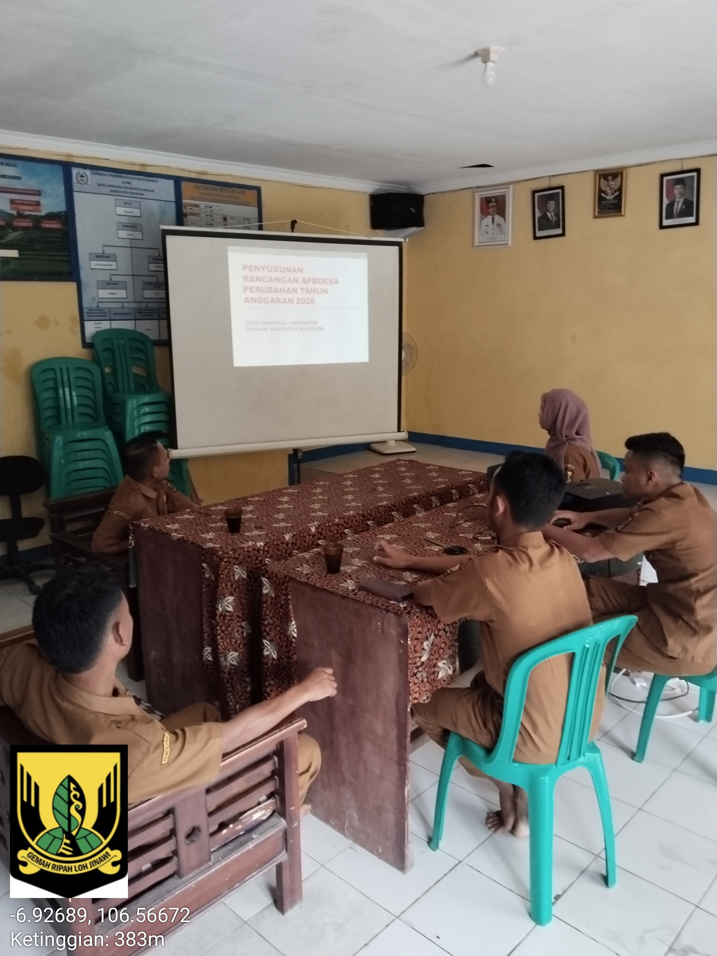 Pembahasan Racangan Perubahan APBDESA TA 2026